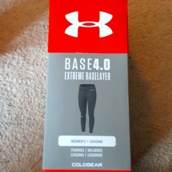 Under Armour Pants Jumpsuits Under Armour Base Layer Black